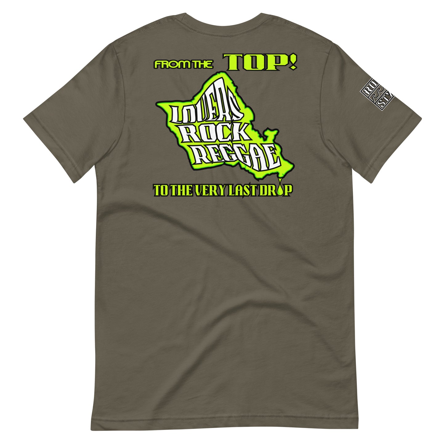 To The Very Last Drop - Fitted Bella Canvas T-shirt