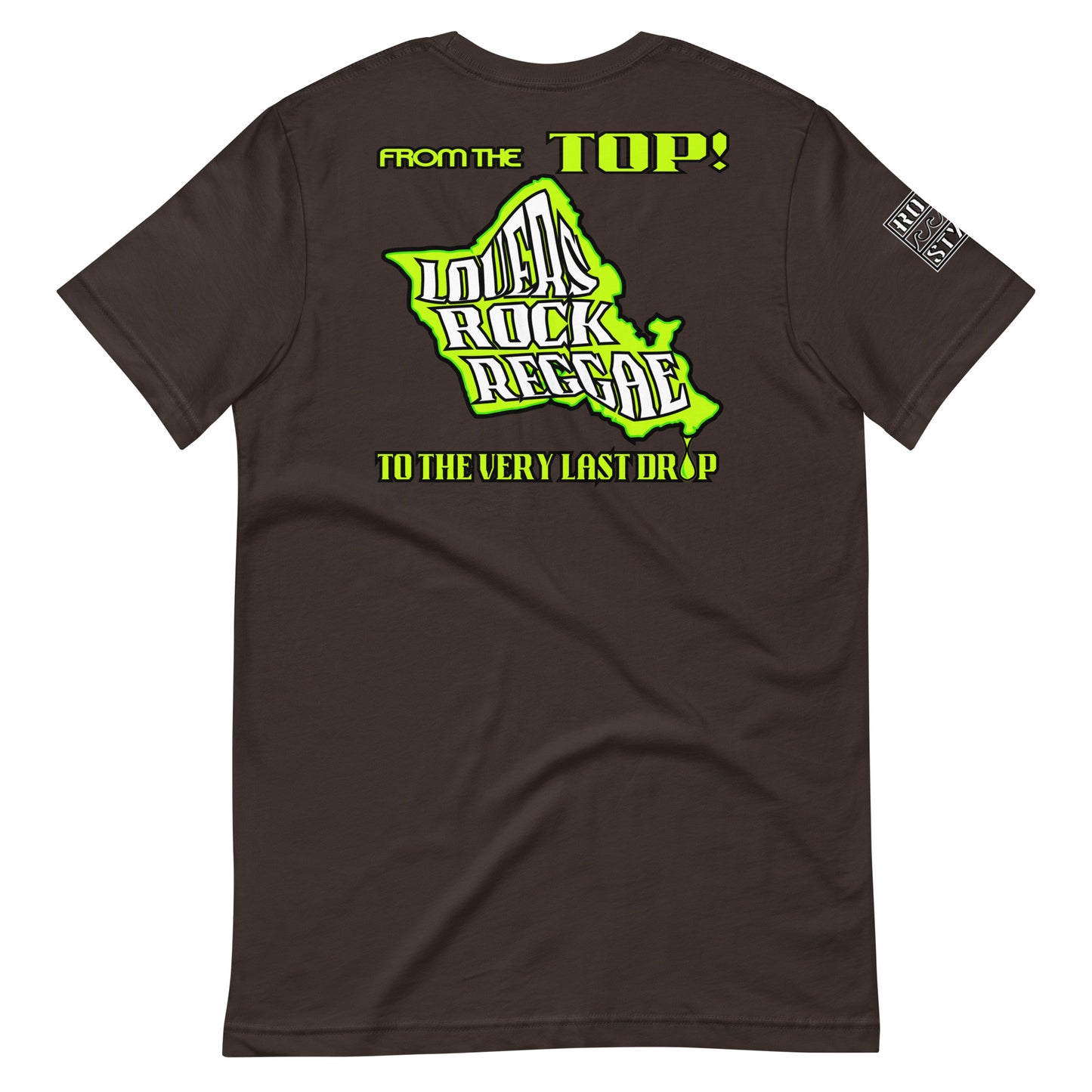 To The Very Last Drop - Fitted Bella Canvas T-shirt