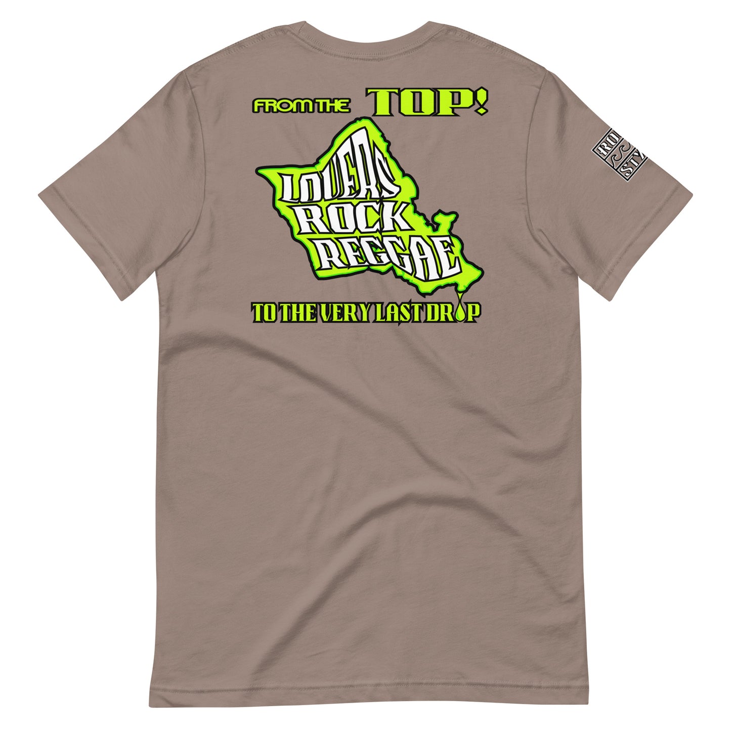 To The Very Last Drop - Fitted Bella Canvas T-shirt