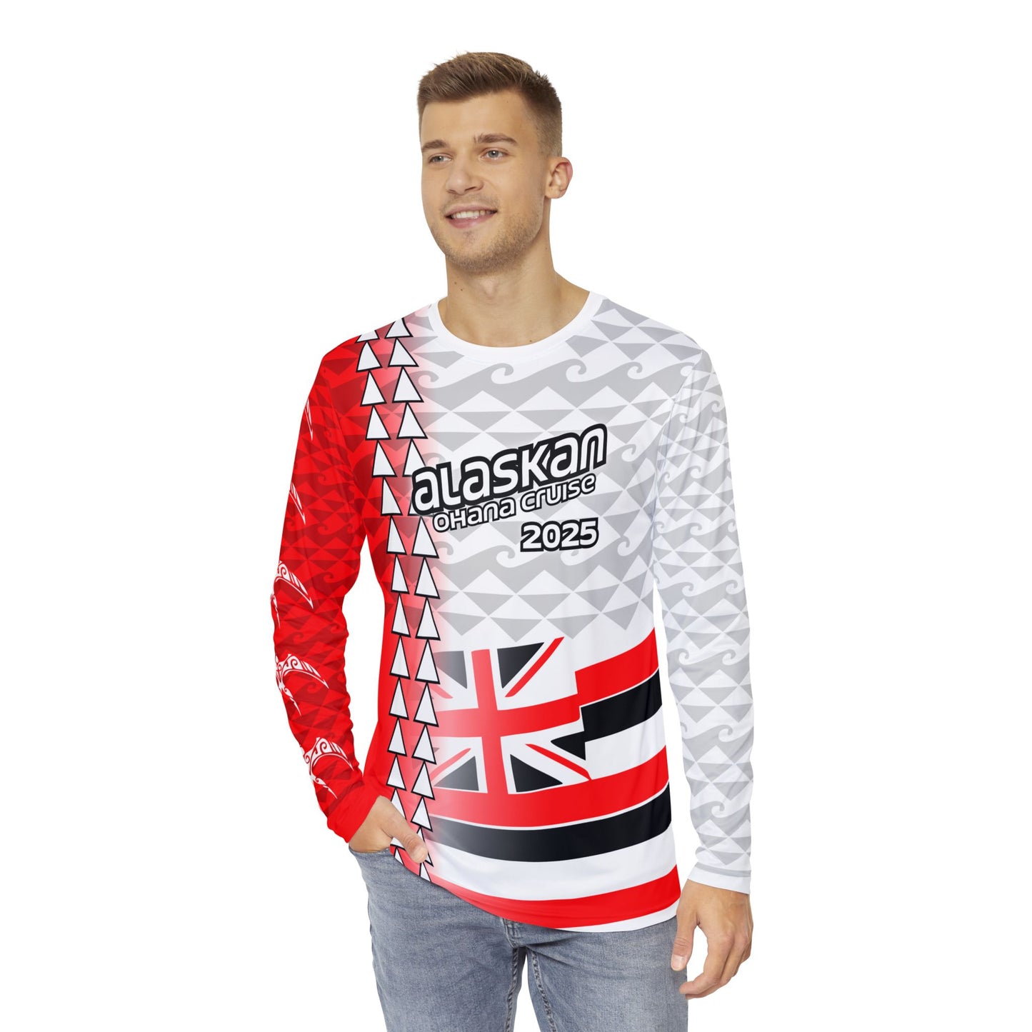 Alaskan Ohana Cruise - Long Sleeve Shirt (AOP)
