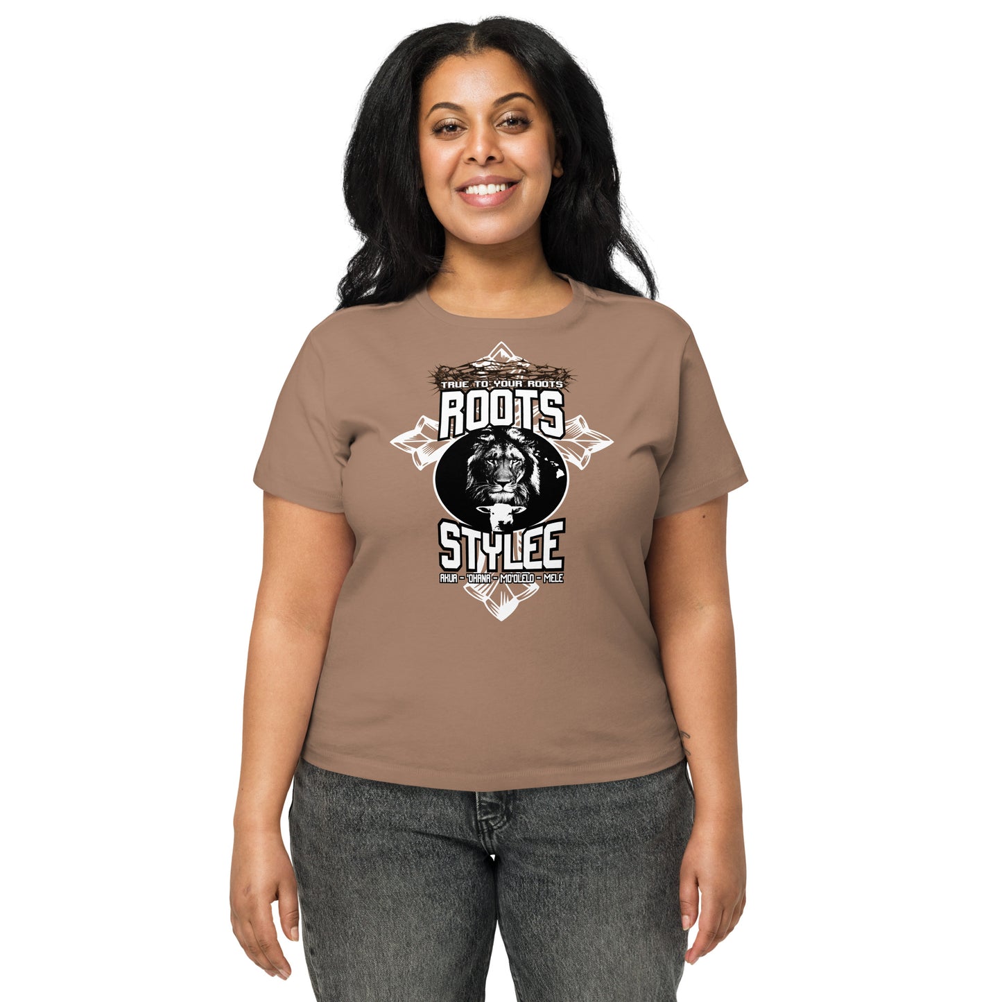 Lion & The Lamb - Women’s High-Waisted T-Shirt