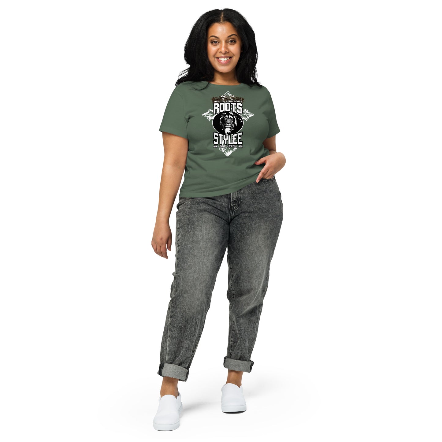 Lion & The Lamb - Women’s High-Waisted T-Shirt