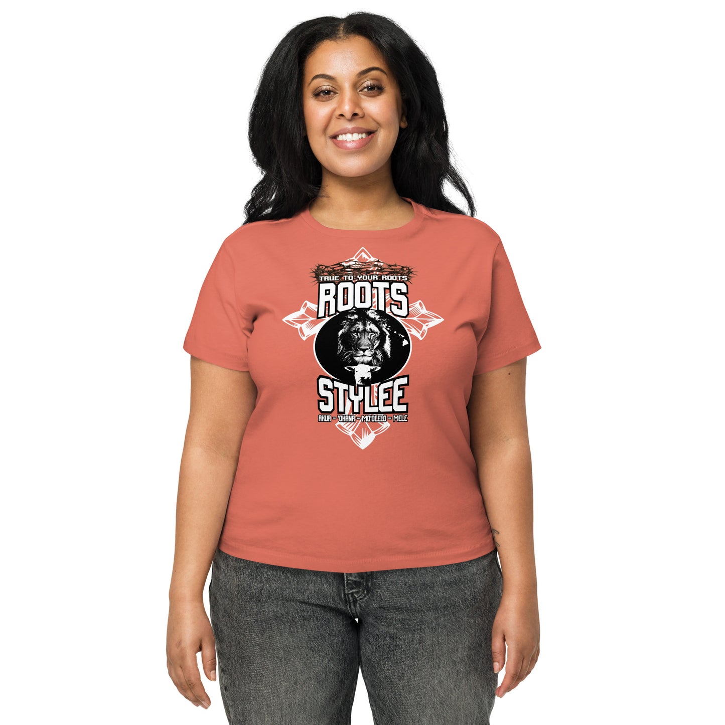 Lion & The Lamb - Women’s High-Waisted T-Shirt