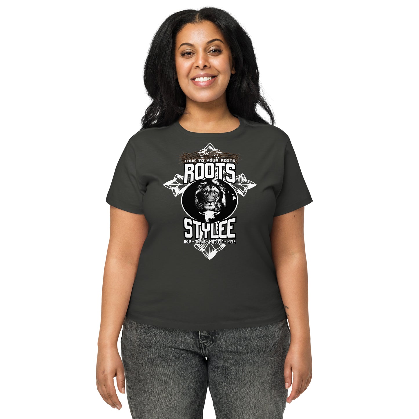 Lion & The Lamb - Women’s High-Waisted T-Shirt